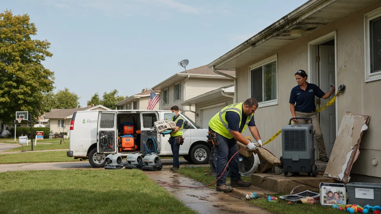 Water Damage Restoration in West Frankfort, IL near me